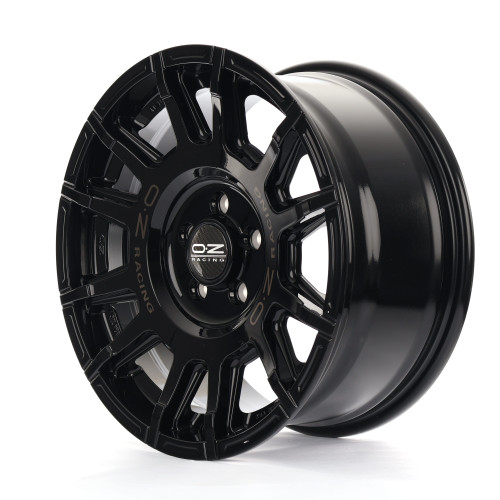 OZ RACING RALLY LEGEND GLOSS BLACK + DARK LETTERING
