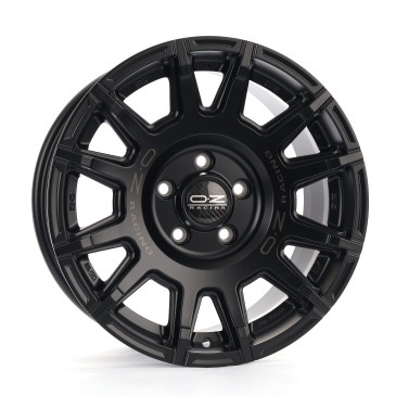 OZ RACING RALLY LEGEND MATT BLACK + DARK LETTERING