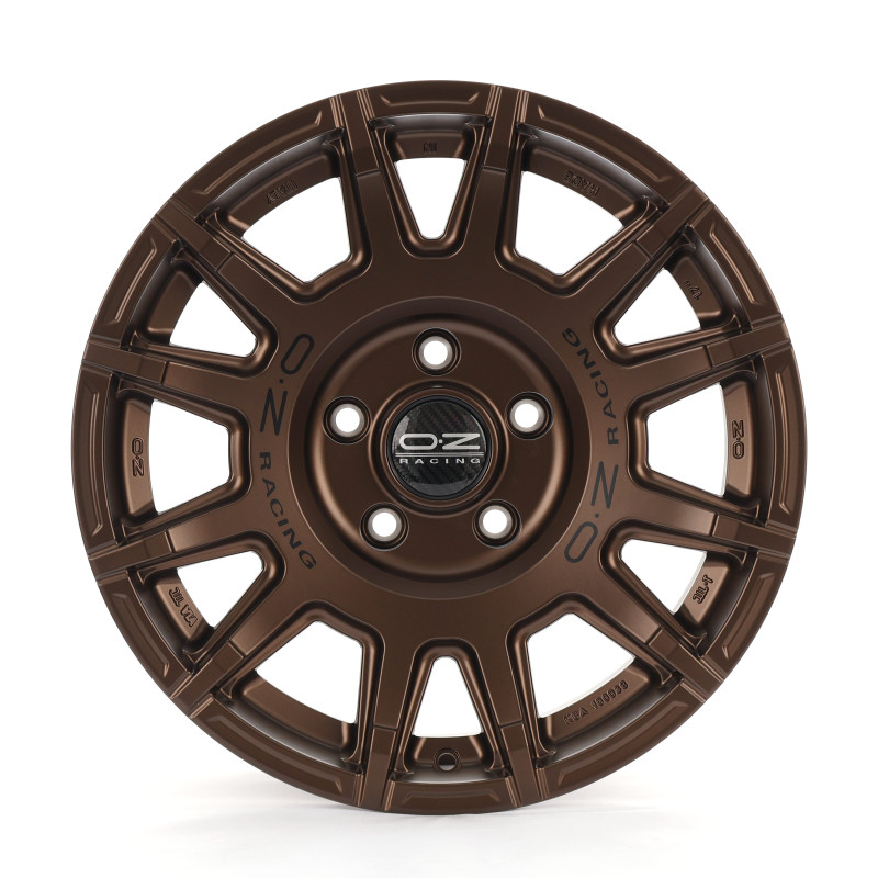 OZ RACING RALLY LEGEND MATT BRONZE + DARK LETTERING