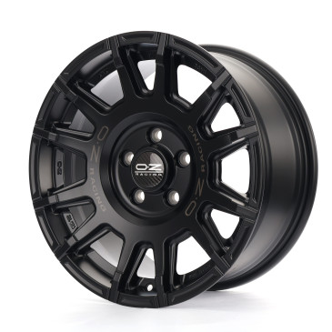 OZ RACING RALLY LEGEND MATT BLACK + DARK LETTERING