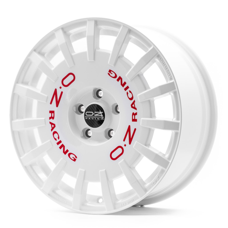 OZ RACING RALLY RACING VAN race white + red lettering | alufelgenshop.at