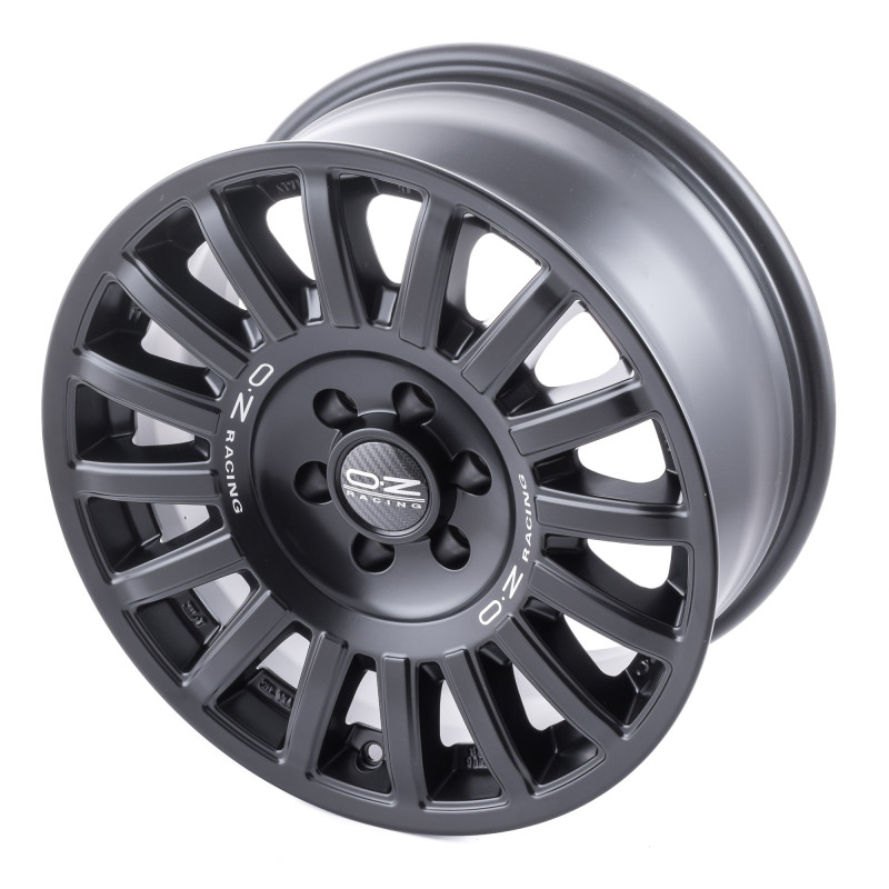 OZ RACING RALLY RAID matt black + silver lettering | velonity.com