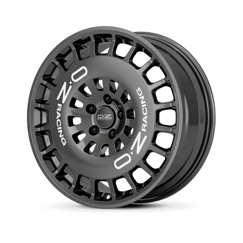 OZ RACING RR40 HYPER TITATNIUM + SILVER LETTERING