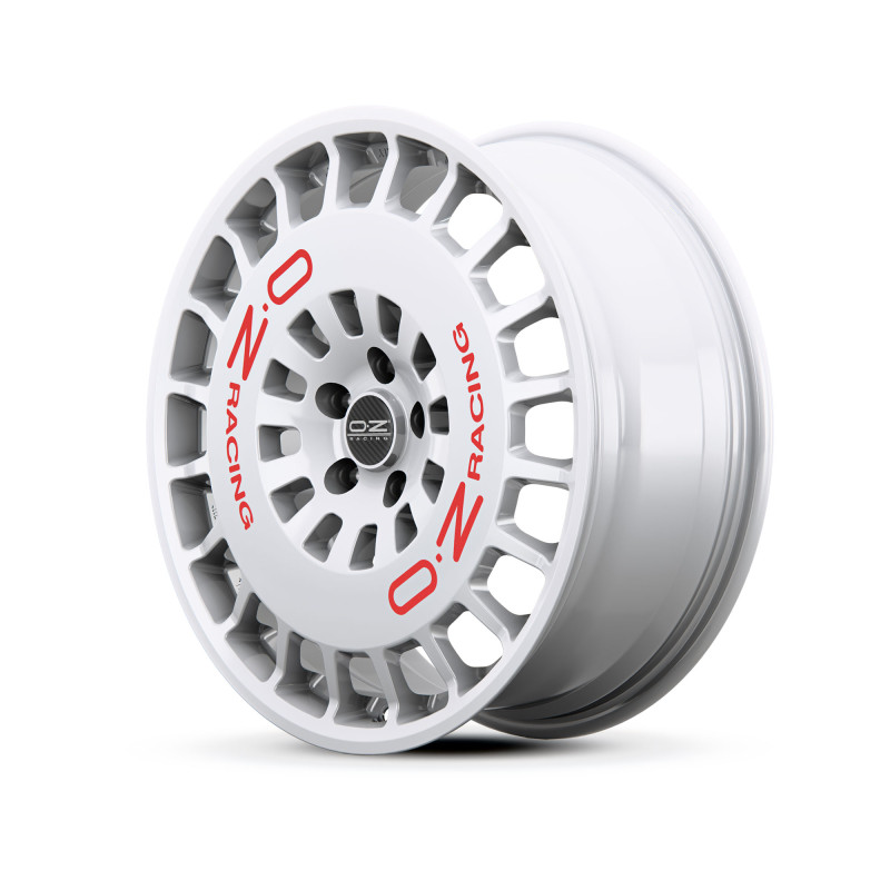 OZ RACING RR40 RACE WHITE + RED LETTERING