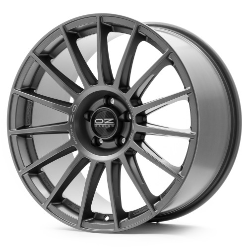 OZ RACING SUPERTURISMO DAKAR MATT GRAPHITE + SILVER LETTERING