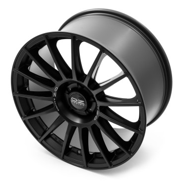 OZ RACING SUPERTURISMO DAKAR MATT BLACK + SILVER LETTERING