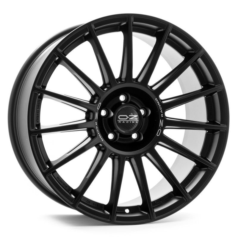 OZ RACING SUPERTURISMO DAKAR MATT BLACK + SILVER LETTERING