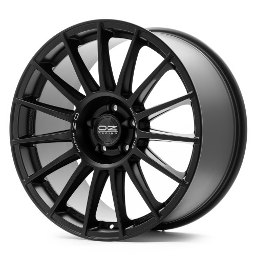 OZ RACING SUPERTURISMO DAKAR MATT BLACK + SILVER LETTERING