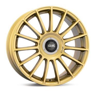 OZ RACING SUPERTURISMO EVOLUZIONE RACE GOLD + BLACK LETTERING