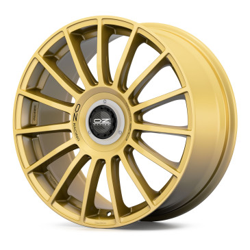 OZ RACING SUPERTURISMO EVOLUZIONE RACE GOLD + BLACK LETTERING