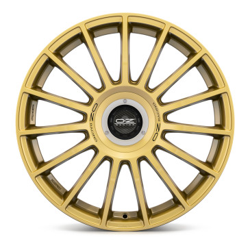 OZ RACING SUPERTURISMO EVOLUZIONE RACE GOLD + BLACK LETTERING