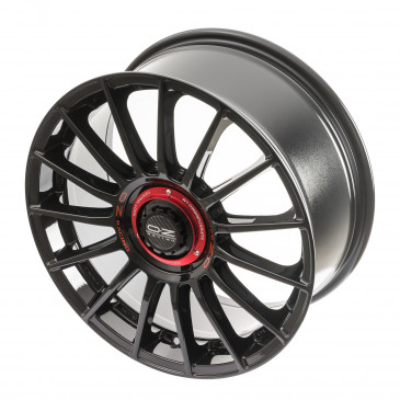 OZ RACING SUPERTURISMO EVOLUZIONE GLOSS BLACK + RED LETTERING