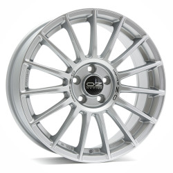 Oz Racing Superturismo Lm Matt Race Silver + Black Letter.