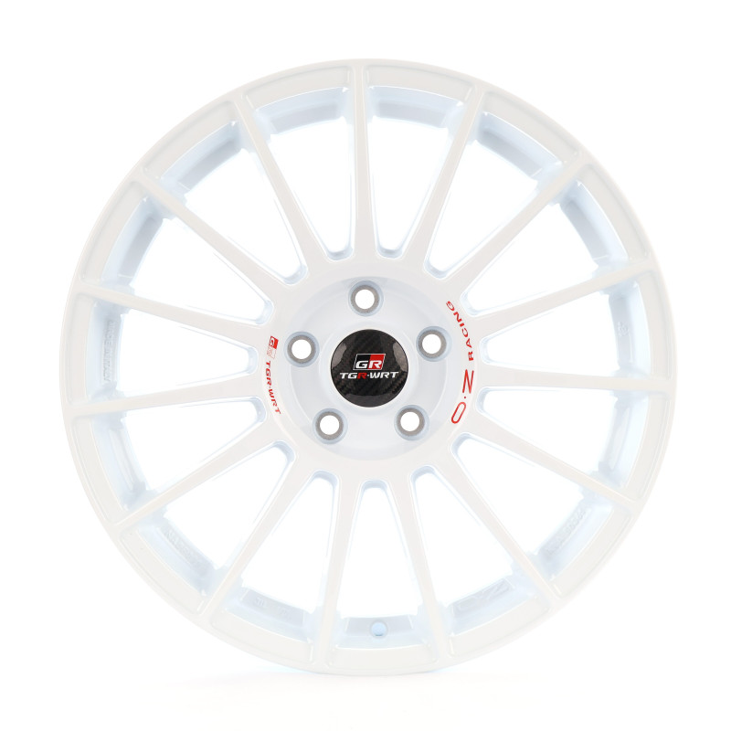 OZ RACING SUPERTURISMO TGR-WRT RACE WHITE + RED LETTERING