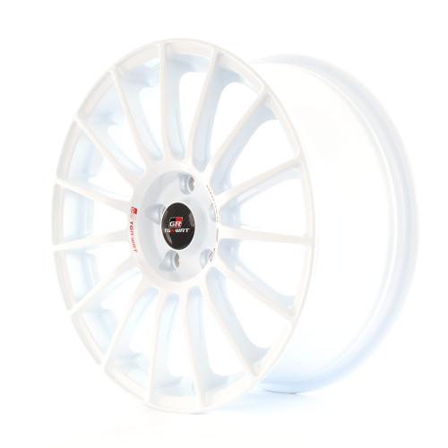 OZ RACING SUPERTURISMO TGR-WRT RACE WHITE + RED LETTERING