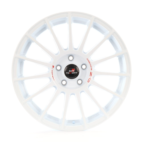OZ RACING SUPERTURISMO TGR-WRT RACE WHITE + RED LETTERING