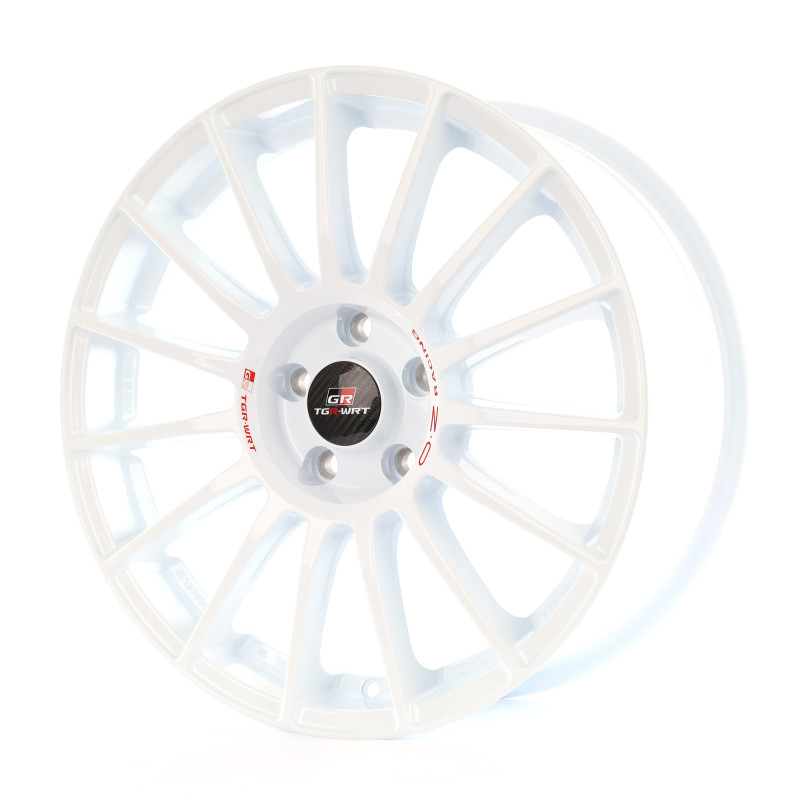 OZ RACING SUPERTURISMO TGR-WRT RACE WHITE + RED LETTERING
