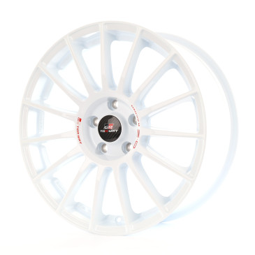 OZ RACING SUPERTURISMO TGR-WRT RACE WHITE + RED LETTERING