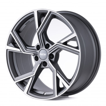 Platin Wheels P 100 matt anthr. pol