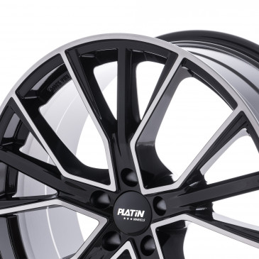 Platin Wheels P 102 black polished