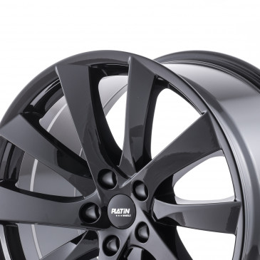Platin Wheels P 106 diamant-schwarz