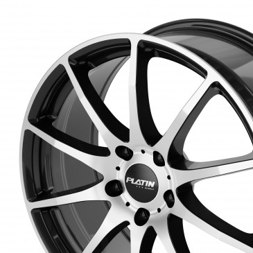 Platin Wheels P 113 black polished