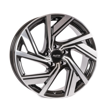 Platin Wheels P 114 black polished