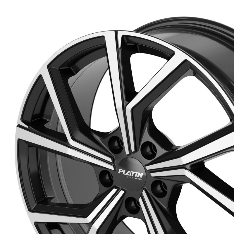 Platin Wheels P 115 black polished