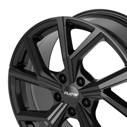 Platin Wheels P 115 black shiny