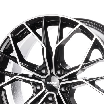 Platin Wheels P 118 black polished