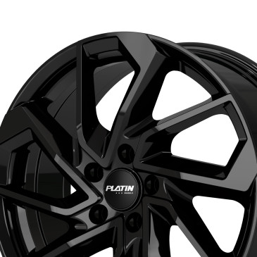 Platin Wheels P 120 black glossy