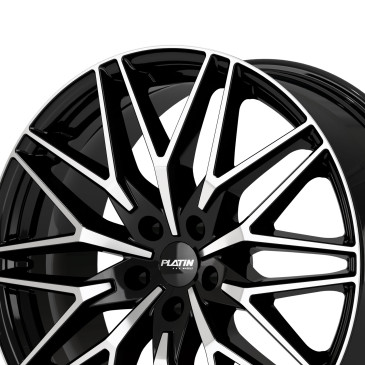 Platin Wheels P 123 black polished