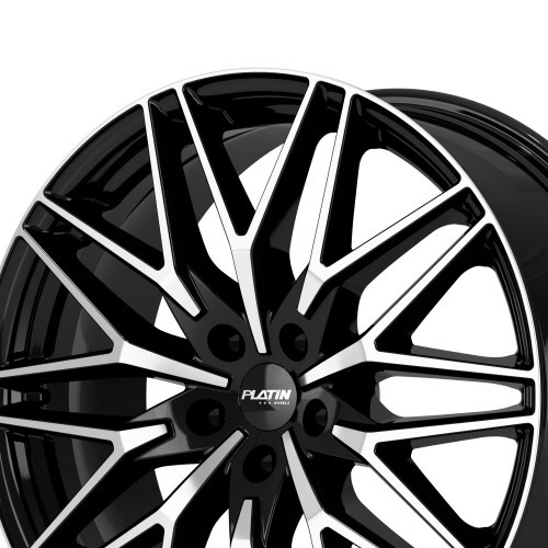 Platin Wheels P 123 black polished