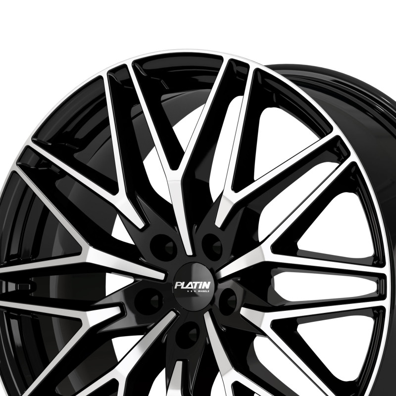 Platin Wheels P 123 black polished