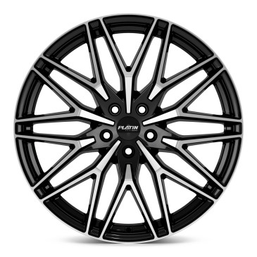 Platin Wheels P 123 black polished
