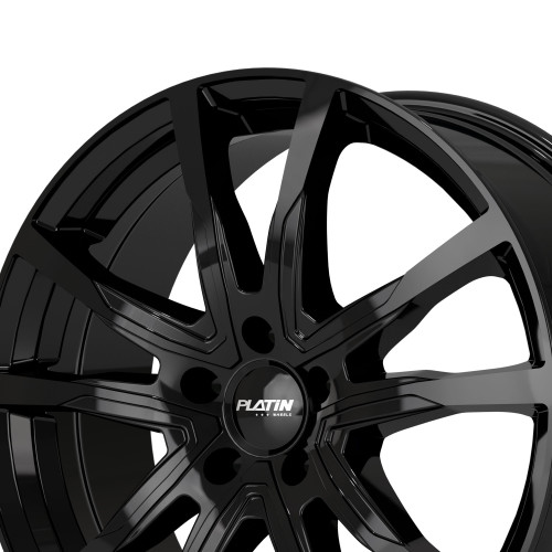 Platin Wheels P 124 black glossy