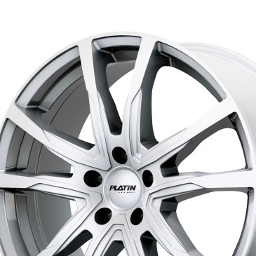 Platin Wheels P 124 glossy silver