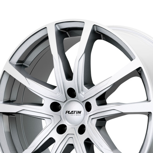 Platin Wheels P 124 glossy silver