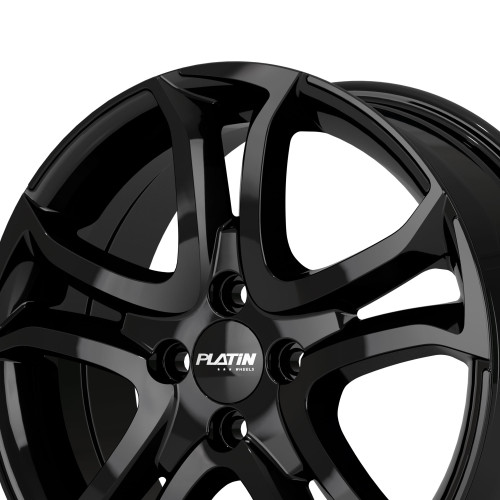 Platin Wheels P 126 black glossy