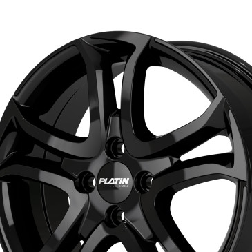Platin Wheels P 126 black glossy