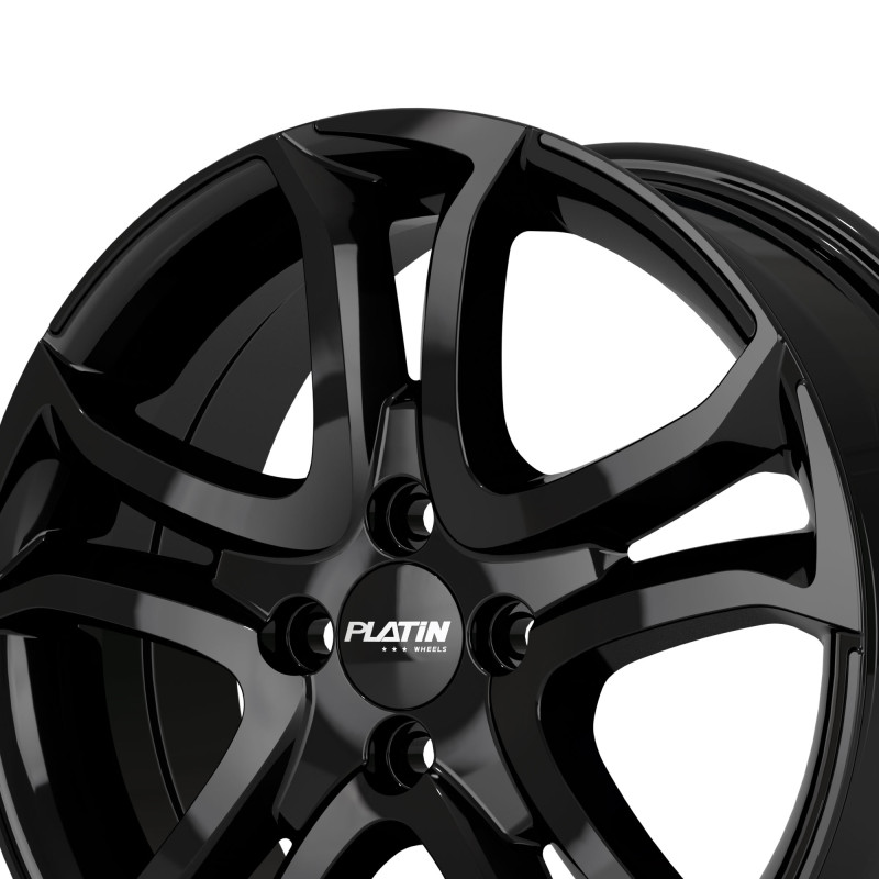 Platin Wheels P 126 black glossy