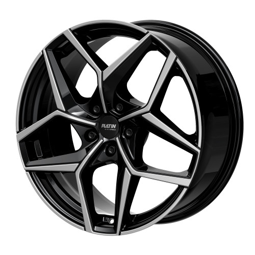 Platin Wheels P 128 black polished