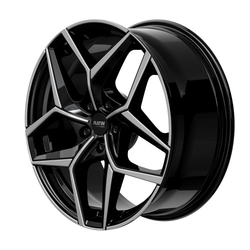 Platin Wheels P 128 black polished