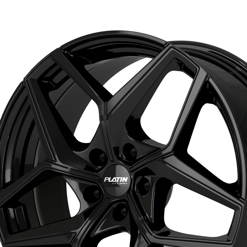 Platin Wheels P 128 black