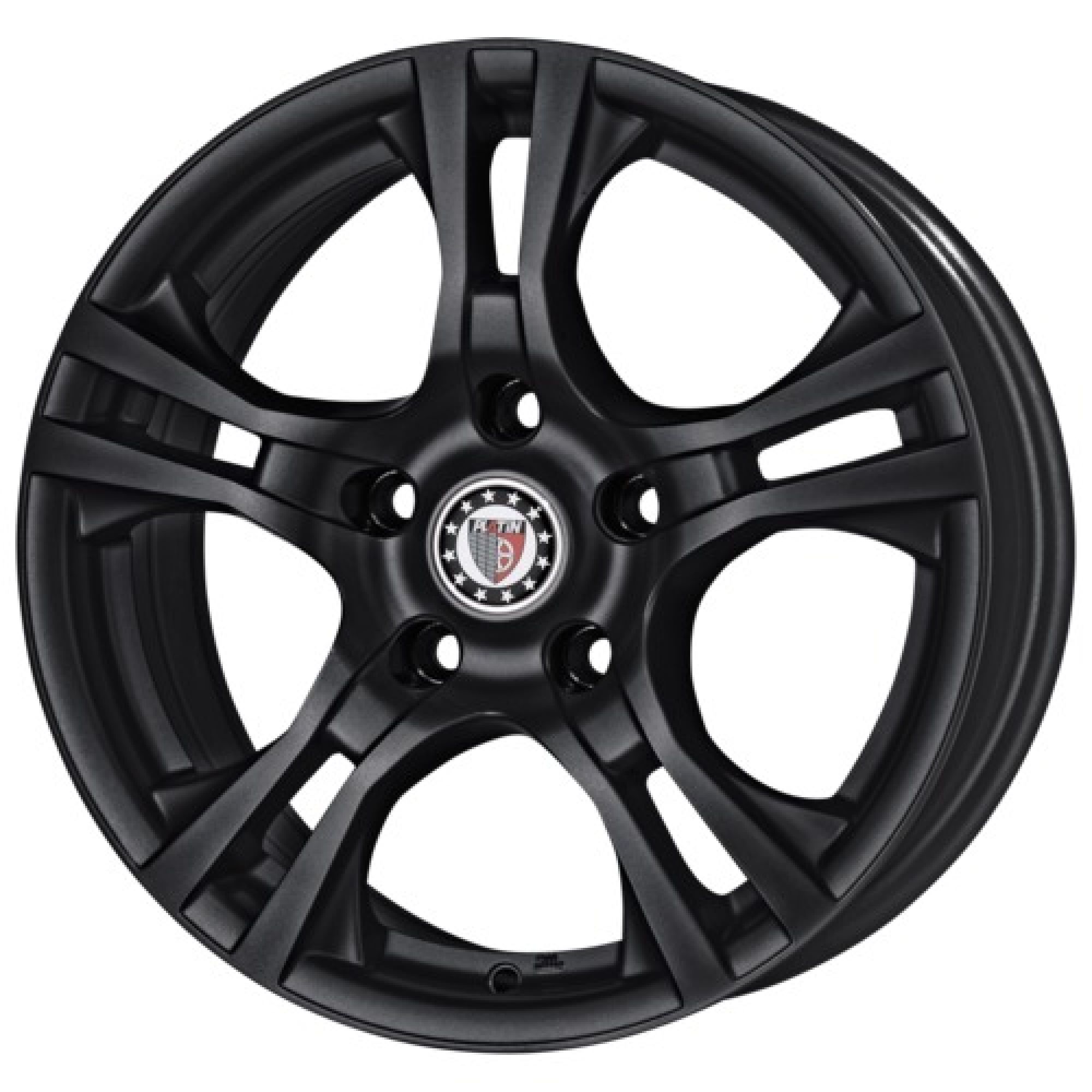 Platin Wheels P 53 Felgen Schwarz Matt In 16 Zoll Felgenshop de
