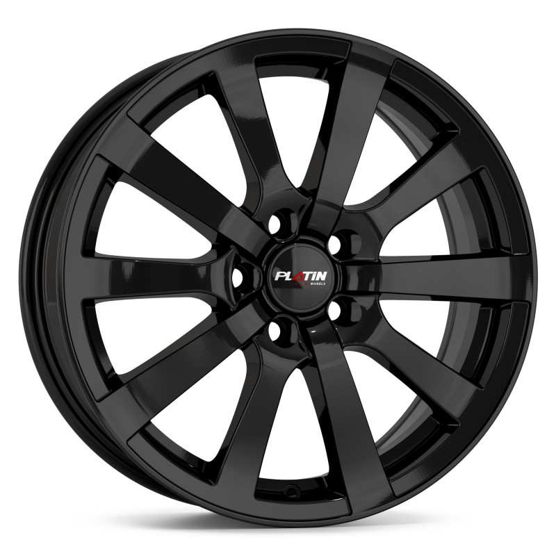 Platin Wheels P 58 schwarz