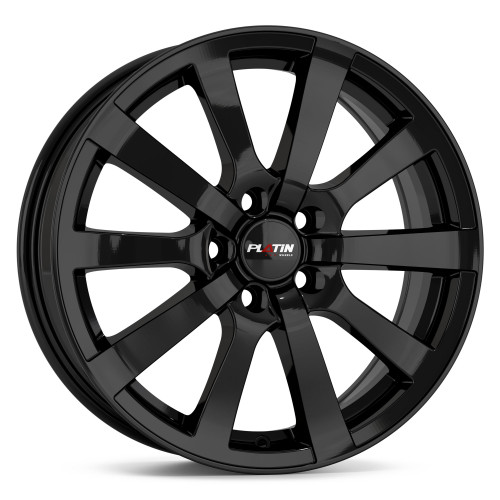 Platin Wheels P 58 schwarz