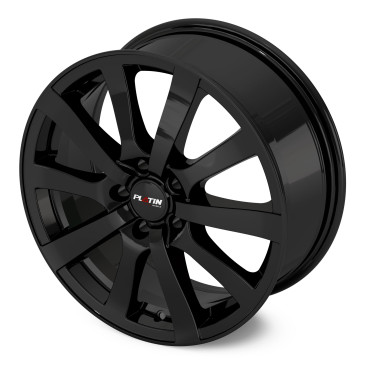 Platin Wheels P 58 schwarz