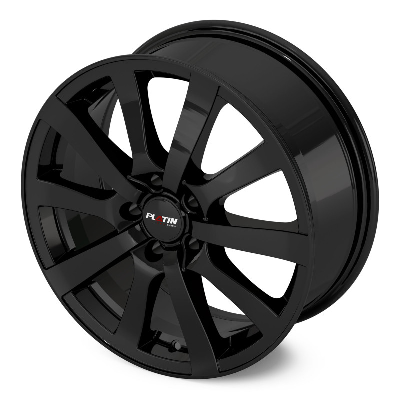 Platin Wheels P 58 schwarz