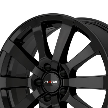 Platin Wheels P 58 schwarz